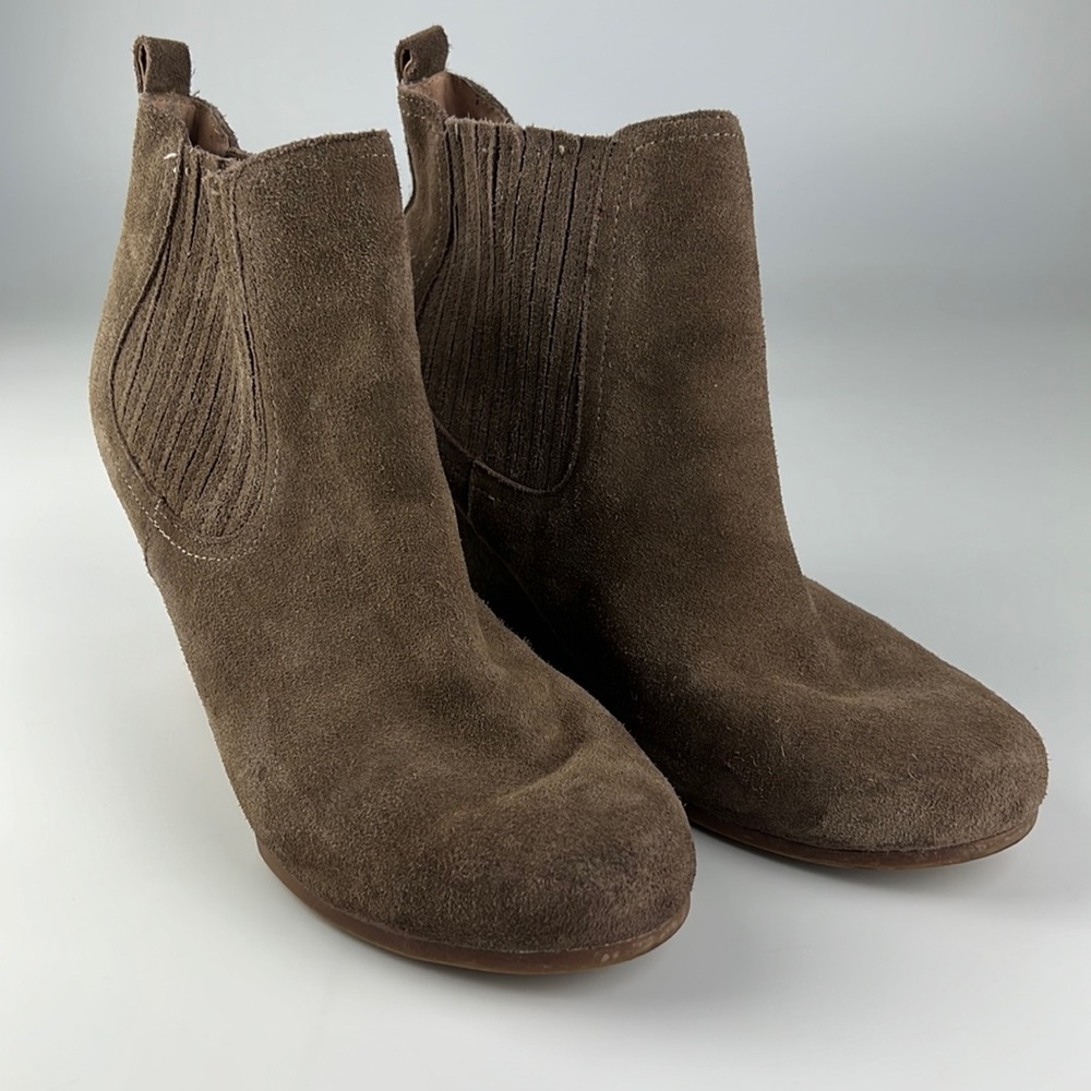 DV by Dolce Vita for Target Wedge Ankle Suede Bootie Sz: 8.5
